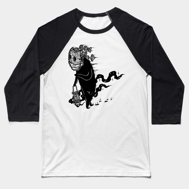 Forest Spirit Baseball T-Shirt by neomlei